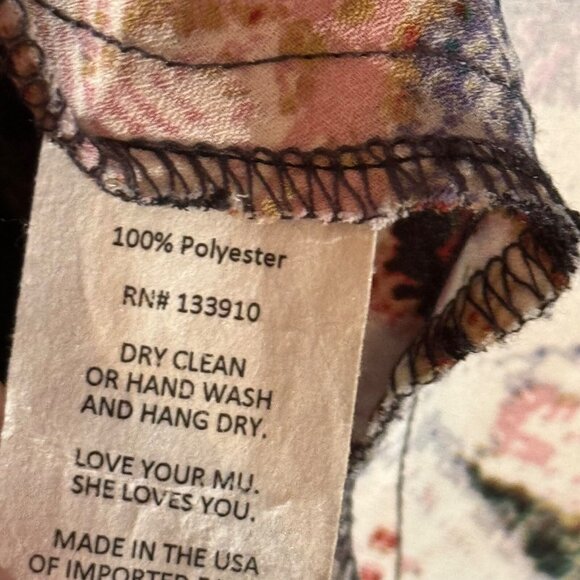 Show Me Your Mumu Women's Floral Boho Blouse Size M - Picture 3 of 12